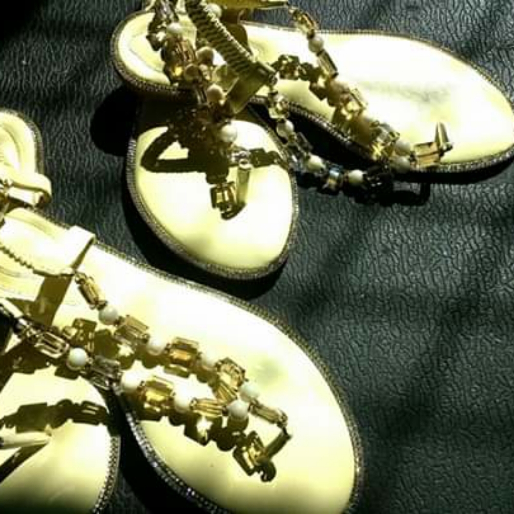 💛Stone Sandals